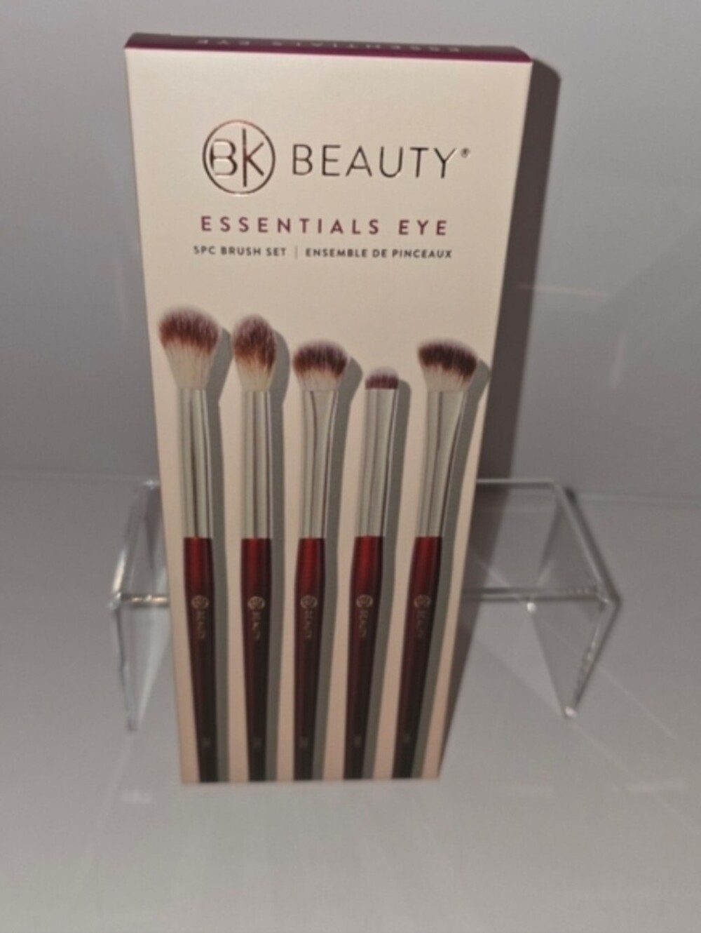 BK BEAUTY ESSENTIALS EYE 5PC BRUSH SET **NEW IN BOX!**